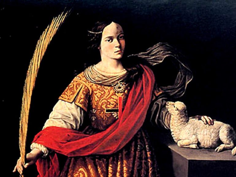 ROMA ANTICA Il martirio di Santa Agnese