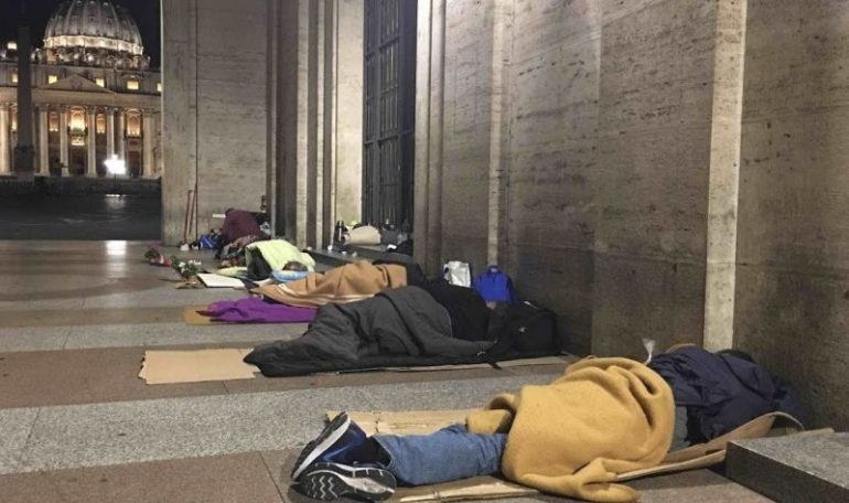 ROMA CHOC Clochard vittima di una violenza inaudita