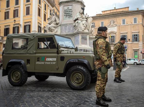 Militari strade sicure di Roma