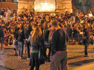 ROMA Movida a Trastevere: nuovi controlli dei Carabinieri