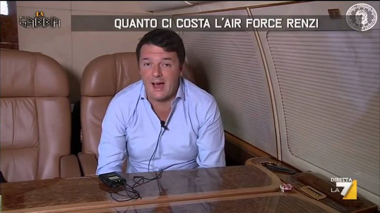 AIR FORCE RENZI – FINE DELLA CORSA (VIDEO)
