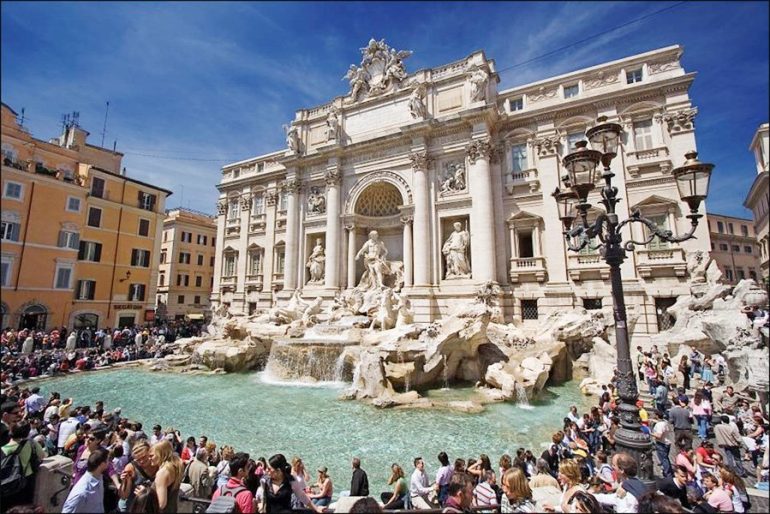 ROMA Presentato il nuovo impianto di illuminazione di Fontana di Trevi