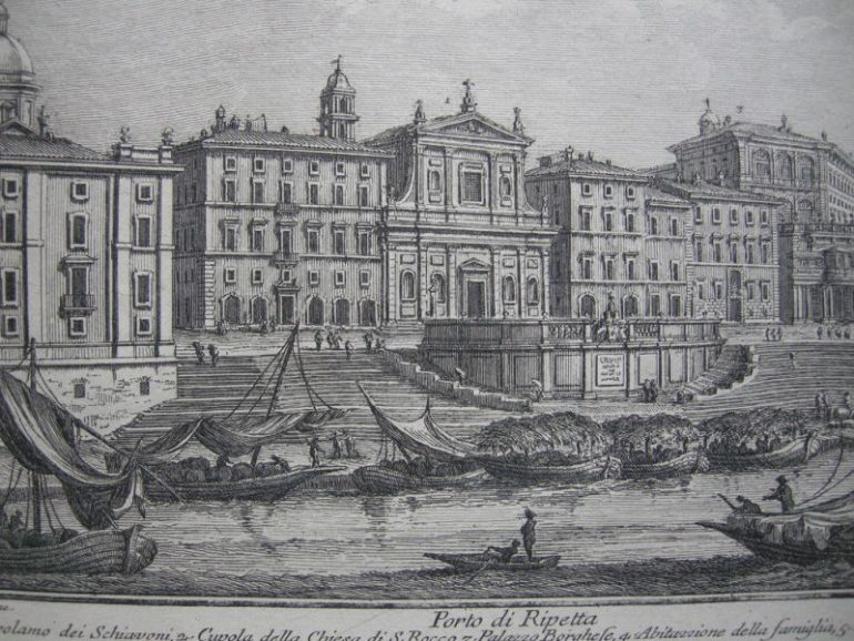 ROMA ANTICA Inaugurazione Porto di Ripetta