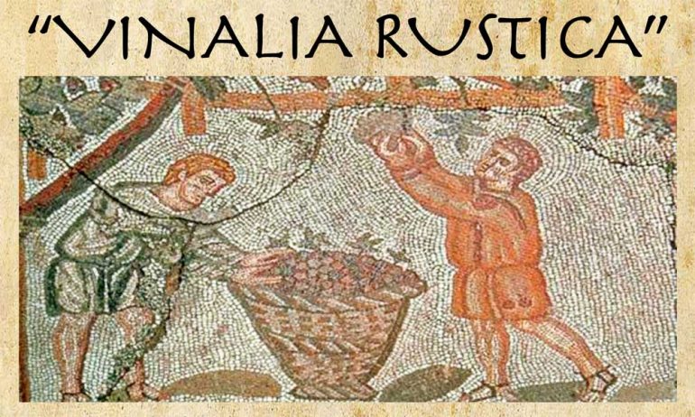 ROMA ANTICA Feste di Vinalia Rustica