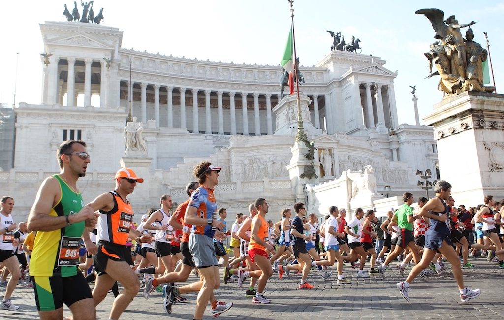 La maratona di Roma