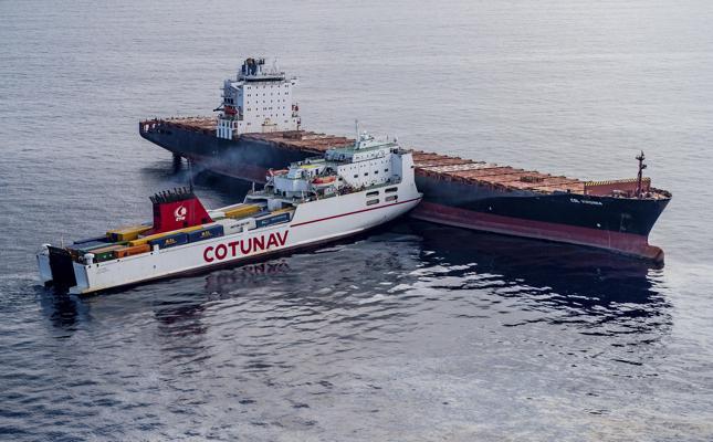 Collisione navi in Corsica