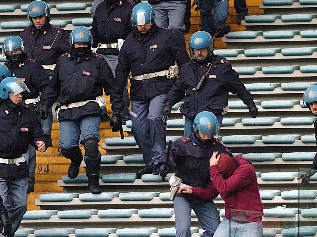 L'ordine pubblico negli stadi italiani