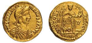 ROMA ANTICA Valentiniano III imperatore