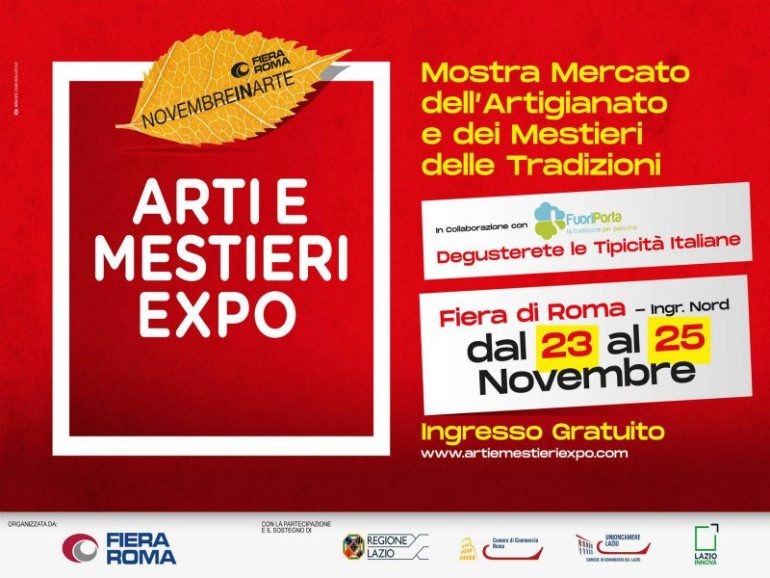 ROMA Al via Arti e Mestieri Expo