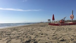 Si aggrava l’erosione della spiaggia di Focene