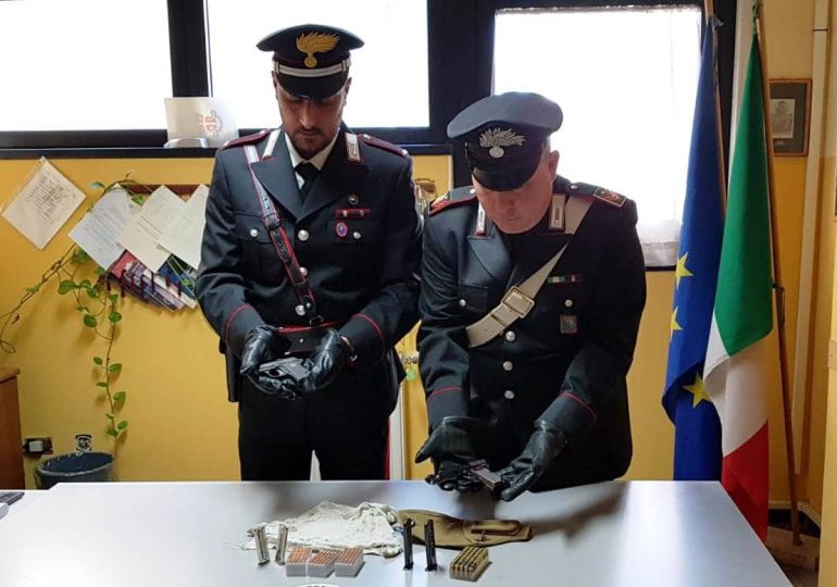 BORGHESIANA Sequestrata un’armeria clandestina