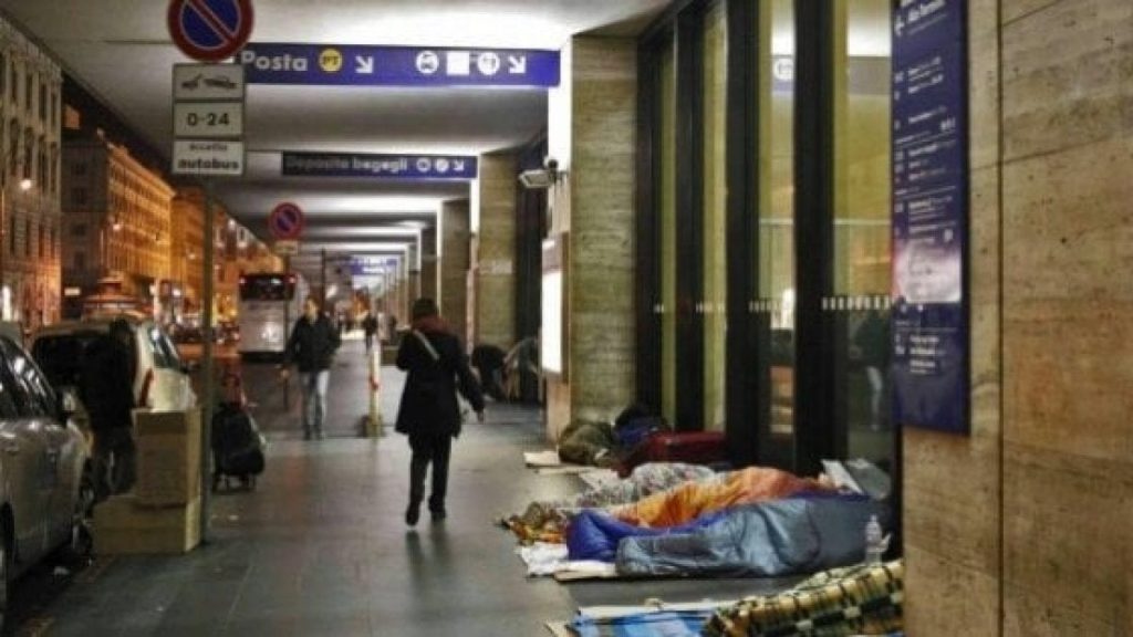 ROMA La Caritas vara il piano freddo per i bisognosi