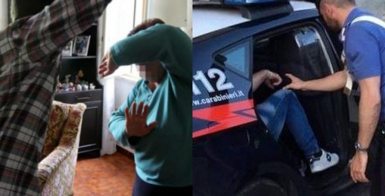 ROMA SAN BASILIO Maltrattamenti in famiglia e estorsione: 36enne in manette