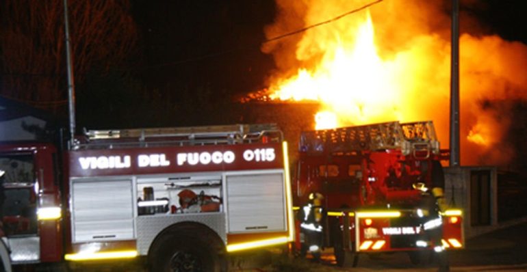 ROMA Esplosioni al Collatino