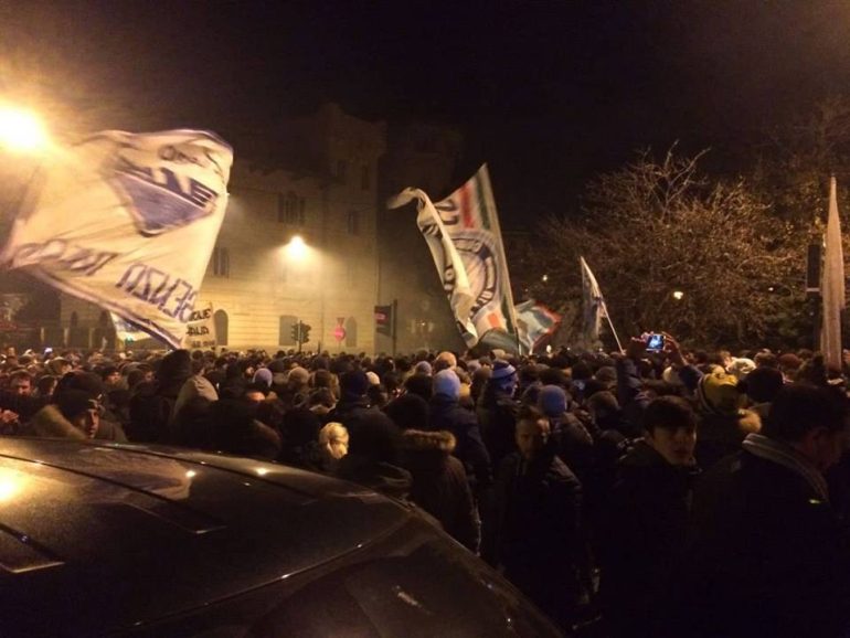 VIDEO Momenti di tensione ieri sera nel quartiere Prati
