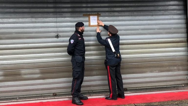 ROMA OSTIENSE Disposta chiusura di un locale dopo una rissa