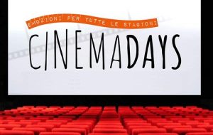 CINEMADAYS – Da oggi parte il cinema a 3 euro. I dettagli