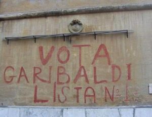 Scritta Garibaldi – Il Comune chiede scusa “A Garbatella errore di un addetto”. Mai date disposizioni per cancellare scritta.
