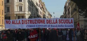 SCUOLA Cobas conferma sciopero e manifestazione a Roma