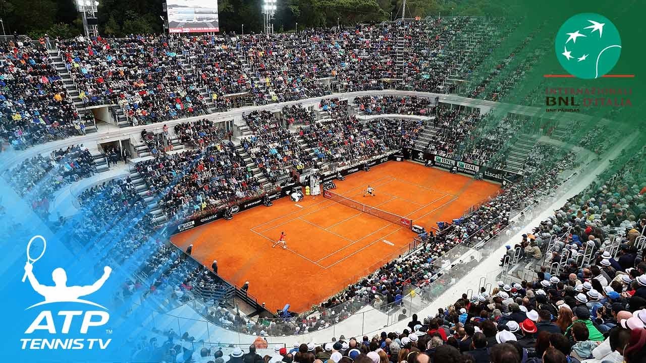 ATP ROMA Iniziano gli Internazionali d'Italia del tennis