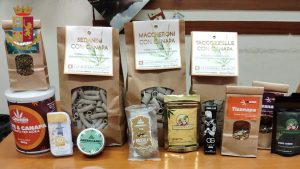 Maccheroni alla canapa… La polizia sequestra tutto