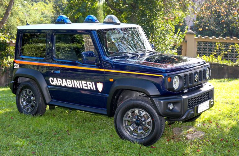 Suzuki Jimny e Ignis ‘arruolate’ nell’arma dei carabinieri