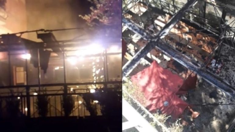 ROMA CENTOCELLE Ristorante in fiamme nella notte: un fermato