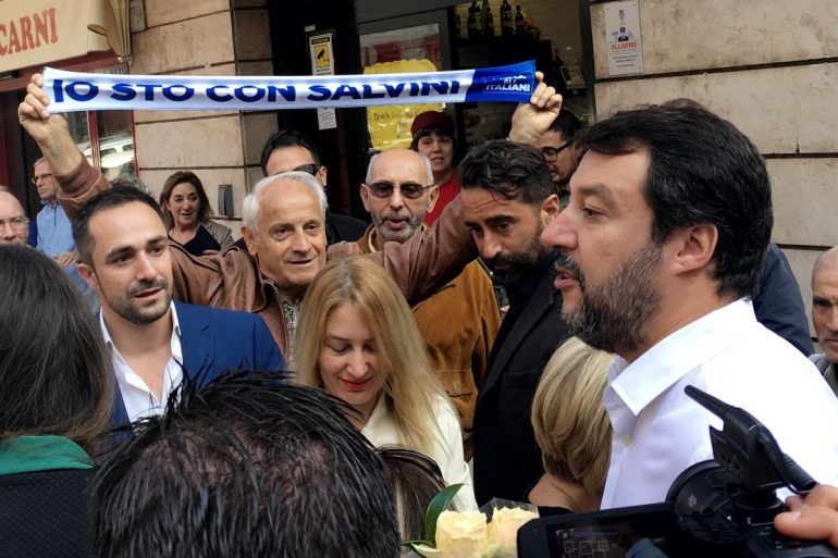 Salvini a Tor Pignattara — Politi (Lega): “Da qui parte il riscatto di Roma”