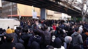 IRAN Teheran, proteste contro il regime