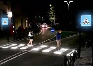 A Roma arrivano le strisce pedonali a led