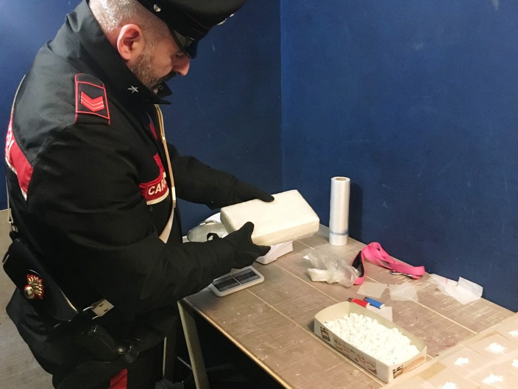 TOR BELLA MONACA Blitz dei CC: 5 pusher in manette