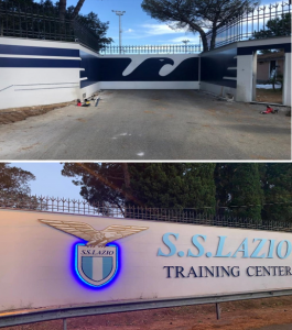 Lazio, a Formello lavori di restyling del centro sportivo