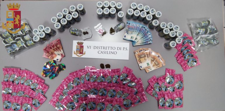 CASILINA Spaccio nel parco: in manette due giovani pusher