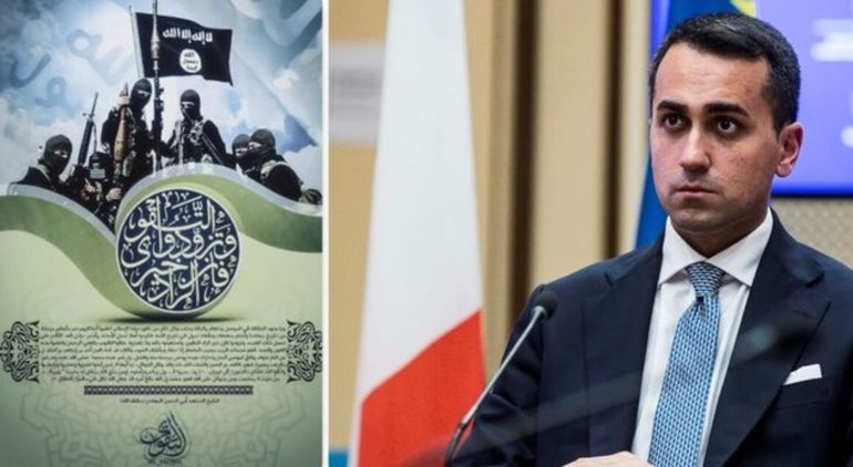 “Entreremo a Roma”: Di Maio e l’Italia nel mirino dell’Isis