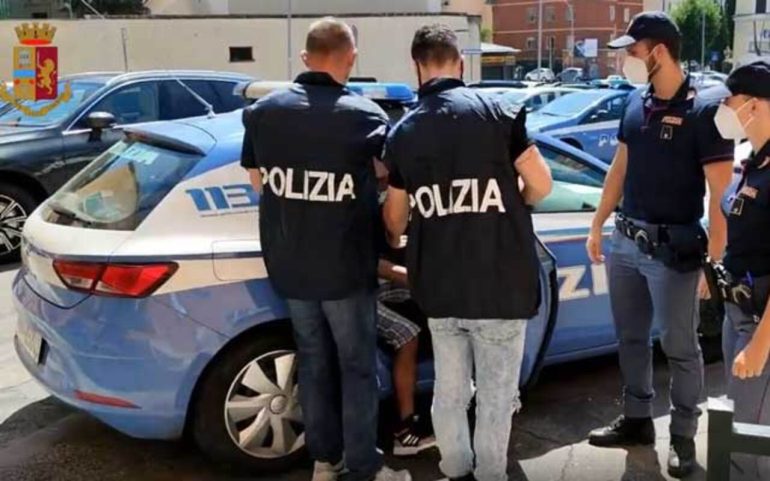 La Polizia arresta a Tivoli romeno 23anni particolarmente violento. 7 anni di condanna