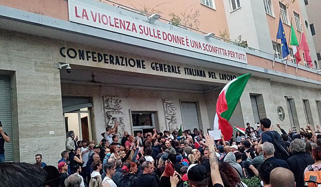 assalto alla cgil a roma