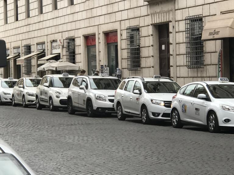 sciopero taxi