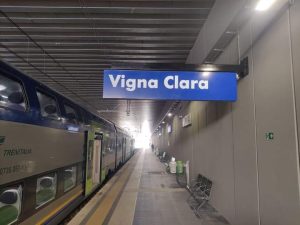 STAZIONE VIGNA CLARA-VALLE AURELIA OTTIMA NOTIZIA PER CITTADINI DI ROMA