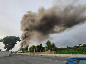 Roma, incendio Malagrotta, i dati sulla qualità dell’aria