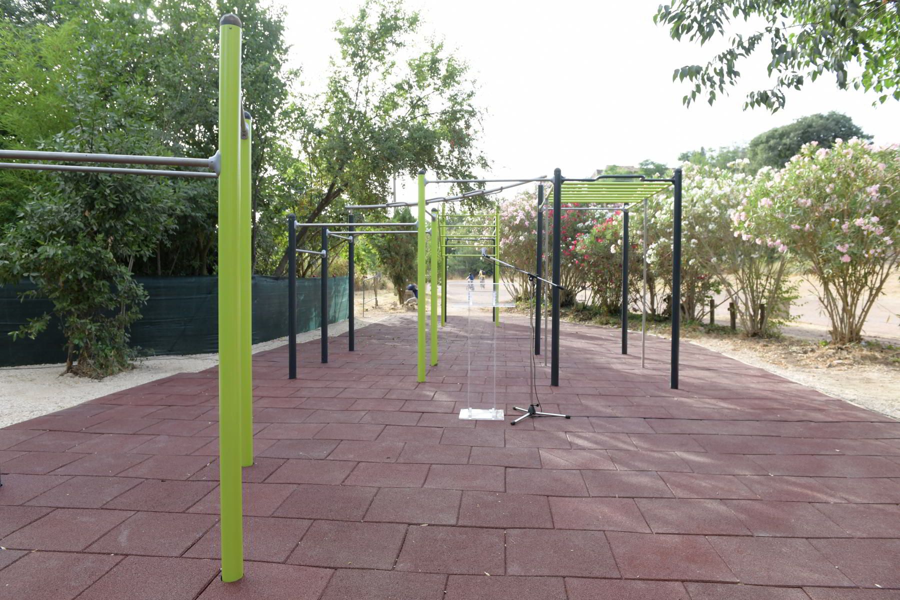 Roma aree fitness parchi pubblci