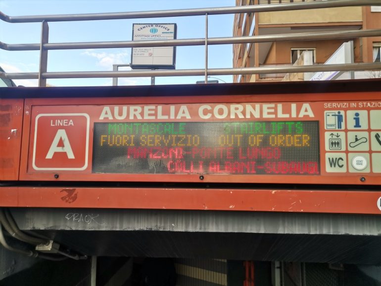 Metro A guasta: l’ira dei pendolari