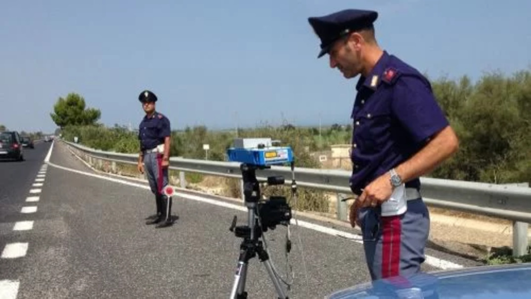 controlli telelaser a Roma Polizia di Stato