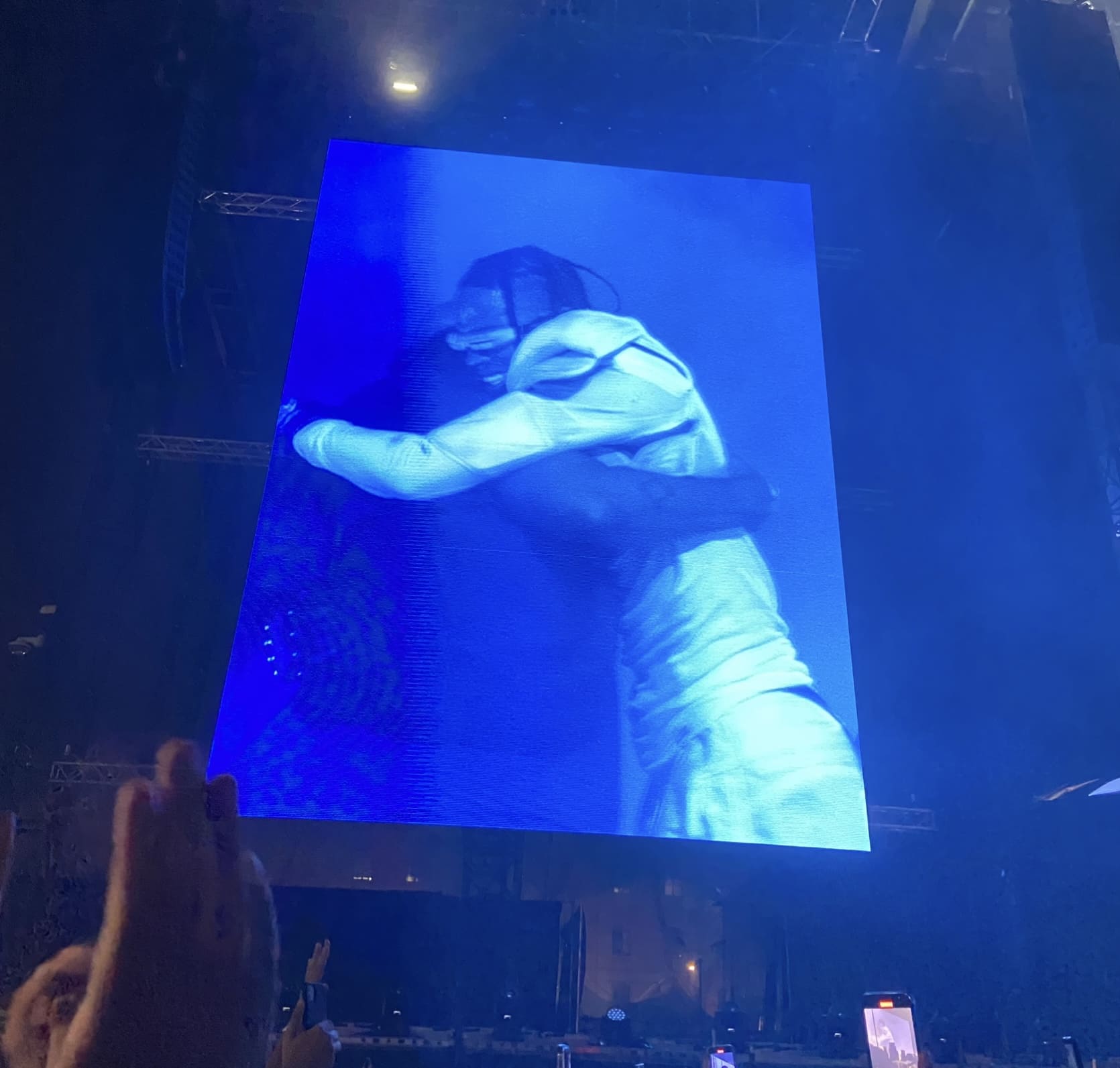 Travis Scott & Kanye West : L’abbraccio al Circo Massimo di Roma