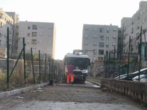 A Tor Bella Monaca smantellato il barbecue del boss in via dell’Archeologia