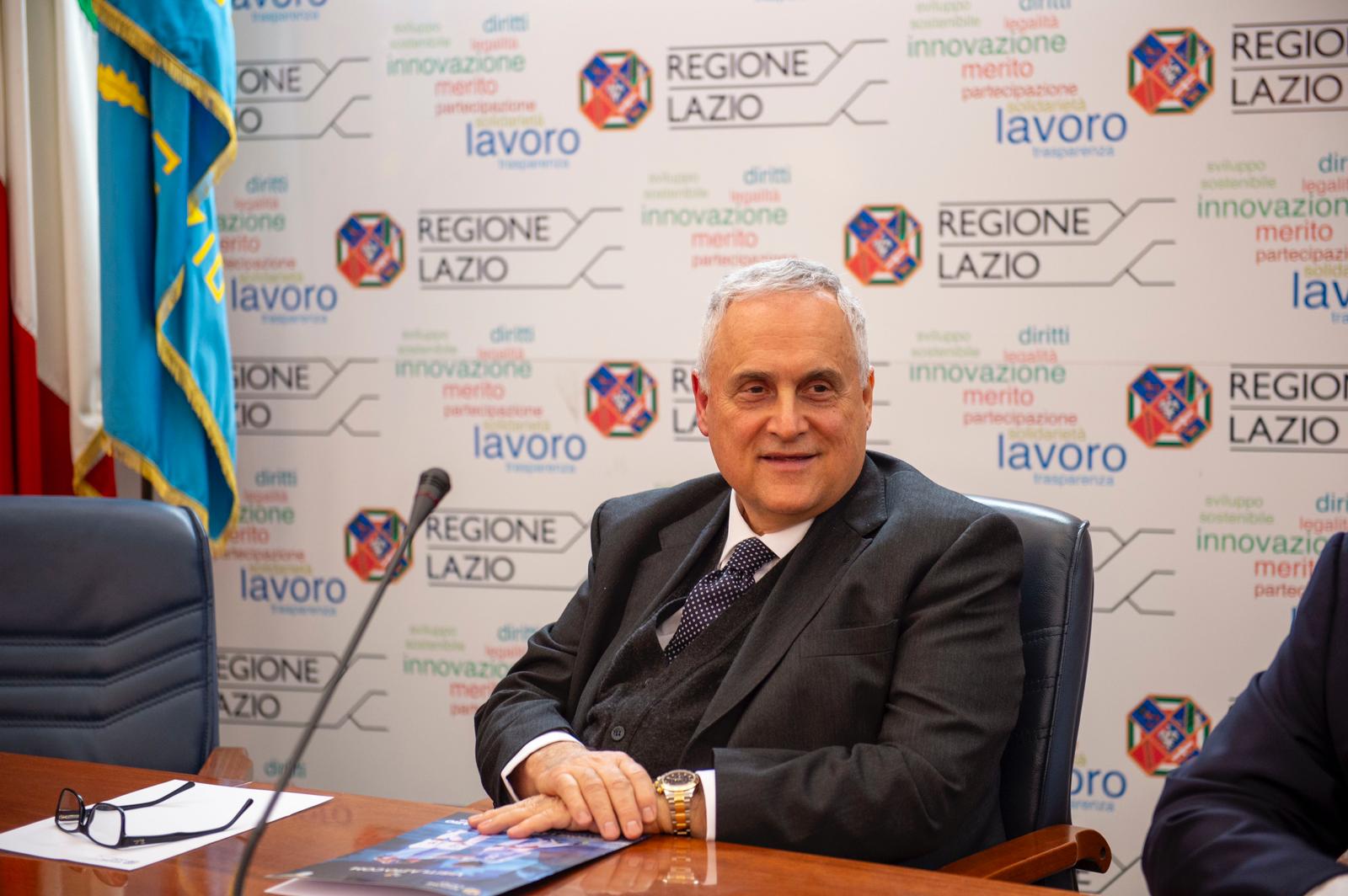 Lotito commenta l'esonero di Mourinho alla Roma, le parole del Patron della Lazio