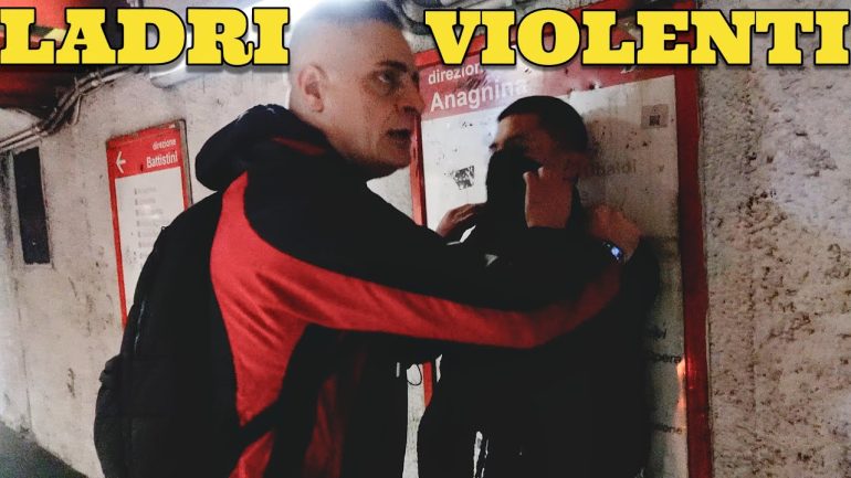 Borseggiatrici e Guardaspalle violenti rubano e minacciano VIDEO