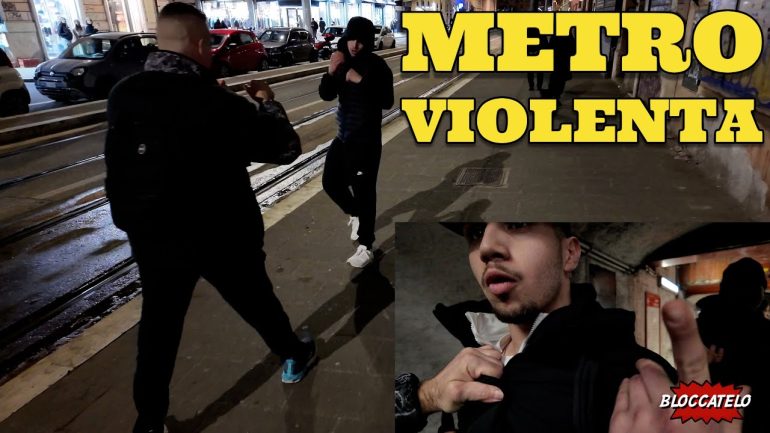 Metro Violenta Mezzi Pubblici Criminali VIDEO