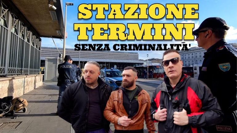 Un giro alla Stazione Termini dove non c’è più Criminalità VIDEO