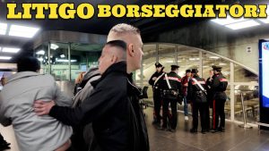 Litigo con i Borseggiatori perchè non mi vogliono in Metro VIDEO