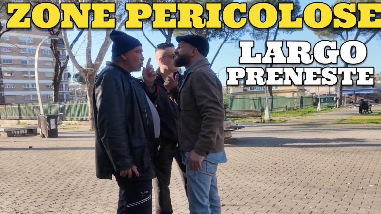 Zone pericolose di Roma Largo Preneste abbandonata VIDEO